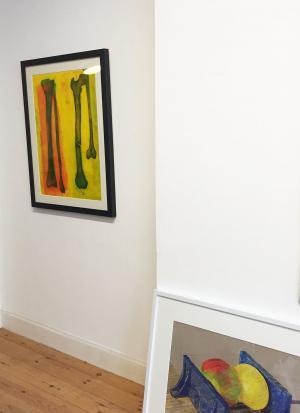 Bridge Street Gallery Berwick upon Tweed - hanging paintings